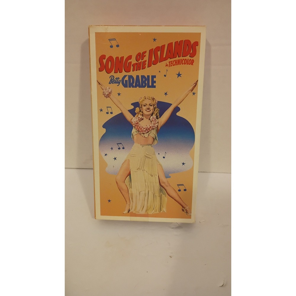 Song of the Islands VHS 1989 Key Video Betty Grable Victor Mature Musical Comedy
